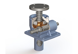 Joyce Dayton worm gear screw jack
